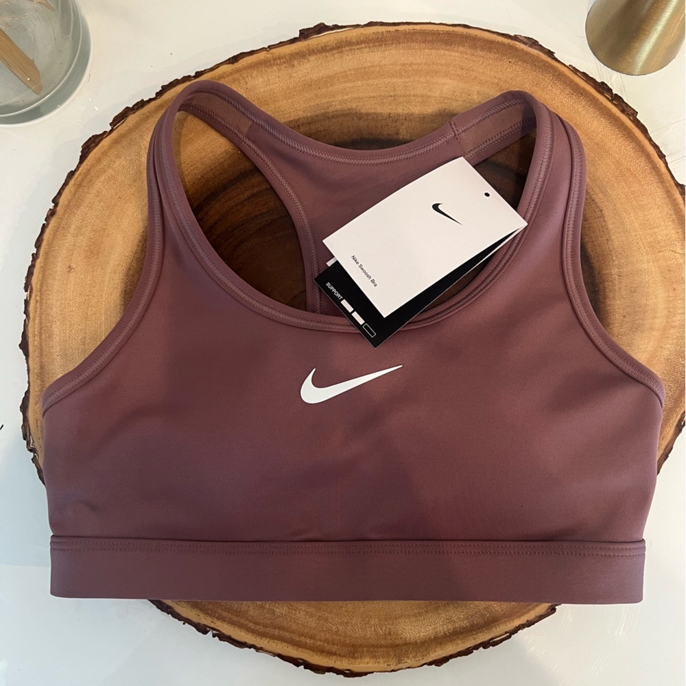 Nike Purple Sports Bra Performance Fabric size xs